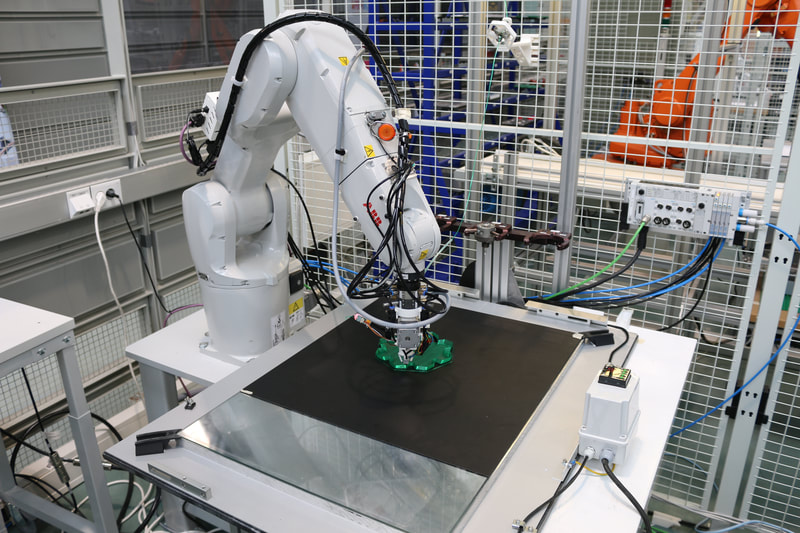 Robot printing vase